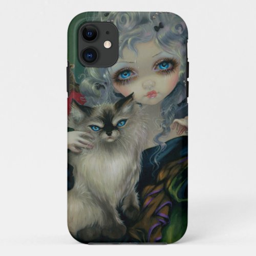 Princess with a Ragdoll Cat iPhone 5 Case