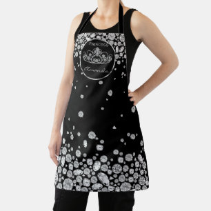 Princess with Diamonds Apron