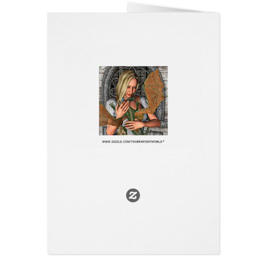 Princess with Dragon (Back)