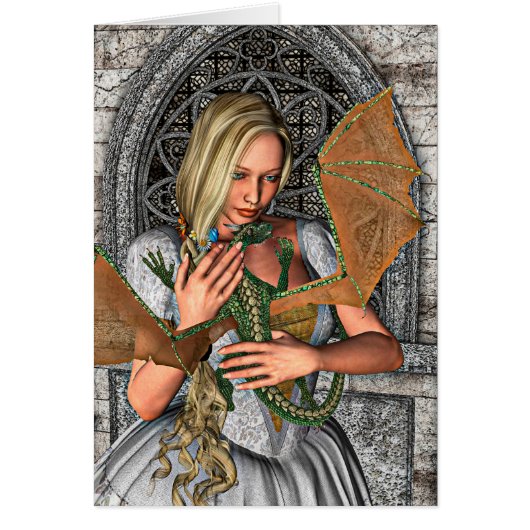 Princess with Dragon Cards (Front)