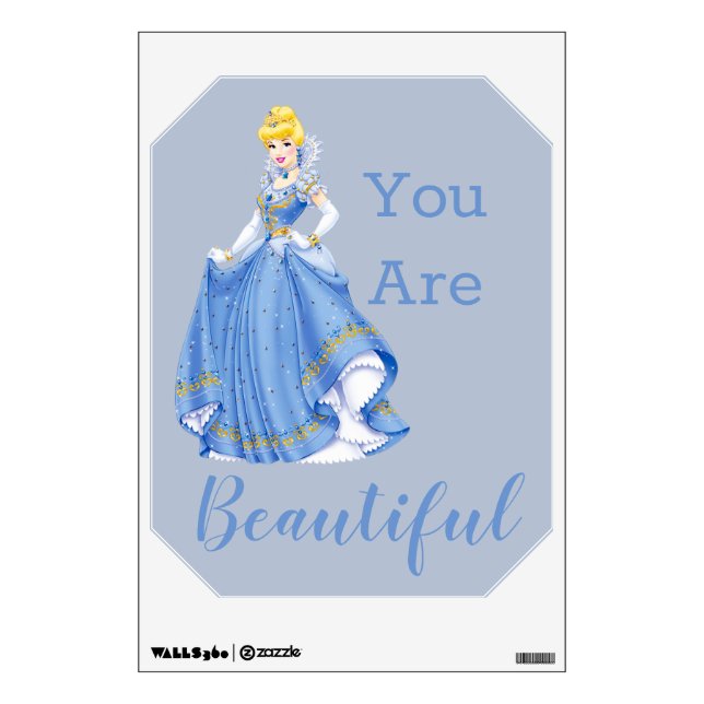 Princess You Are Beautiful Wall Decal (Front)
