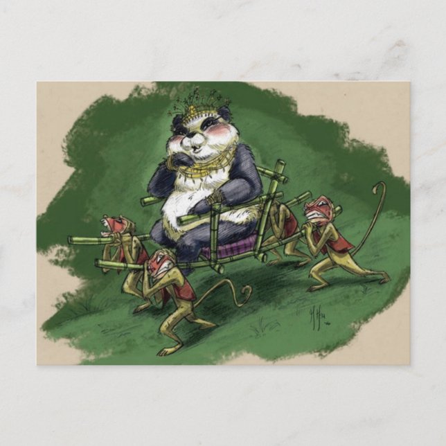 Princess Yuan Yuan Postcard (Front)