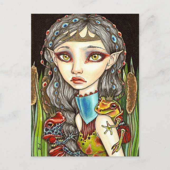 Princesse Grenouille Postcard (Front)