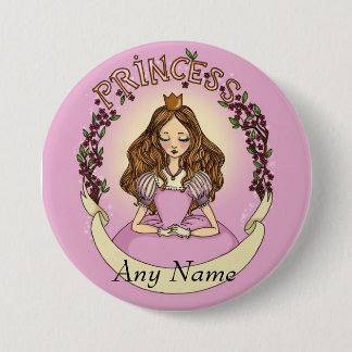 Princesse Pinback Button