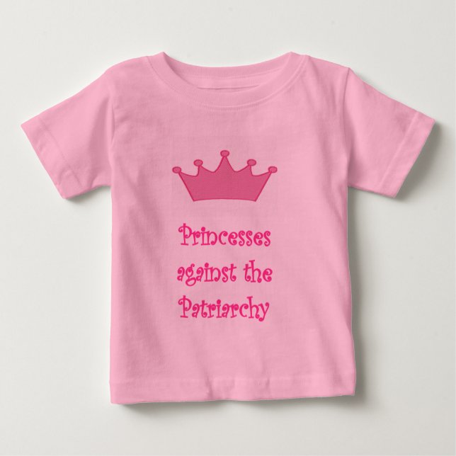 princesses against the patriarchy t-shirt (Front)