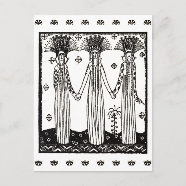 Princesses at Soria Moria Castle Postcard (Front)