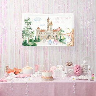 Princesses, Knights & Dragons Fairy Tale Welcome Banner