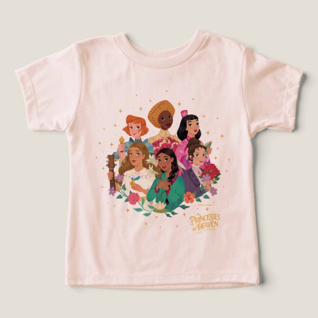 Princesses of Heaven™ Toddler T-Shirt (Design Front)