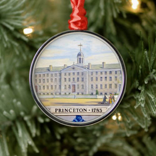 Princeton Congress _ 1783 Metal Ornament