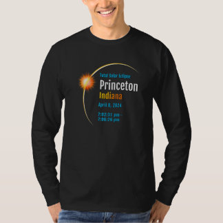 Princeton Indiana In Total Solar Eclipse 2024 1 T-Shirt
