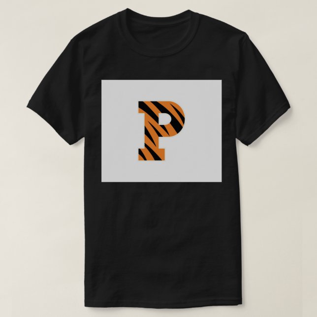 Princeton Logo Throw Blanket T-Shirt (Design Front)