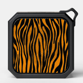 Princeton Orange Zebra Print Bluetooth Speaker