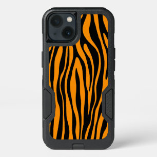 Princeton Orange Zebra Print iPhone 13 Case