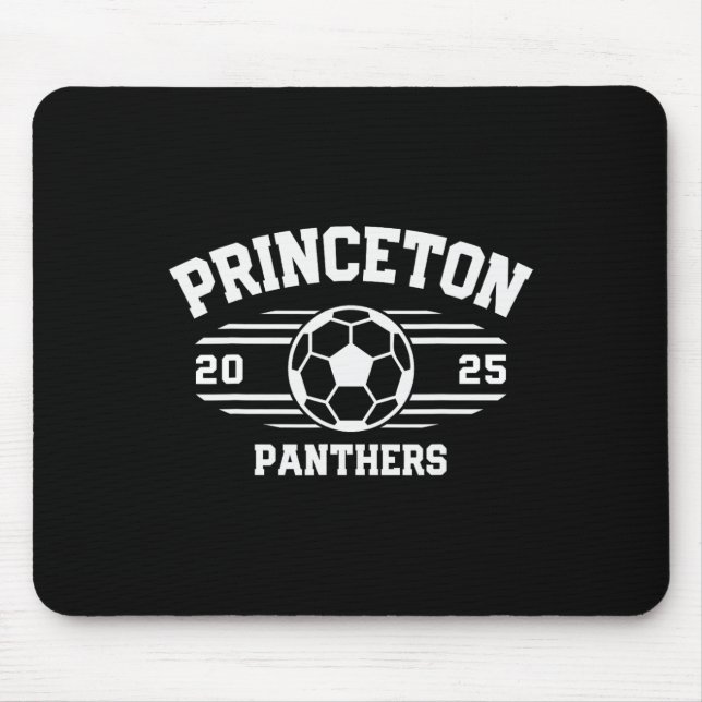 Princeton Panthers Soccer Ll 2025  Mouse Pad (Front)