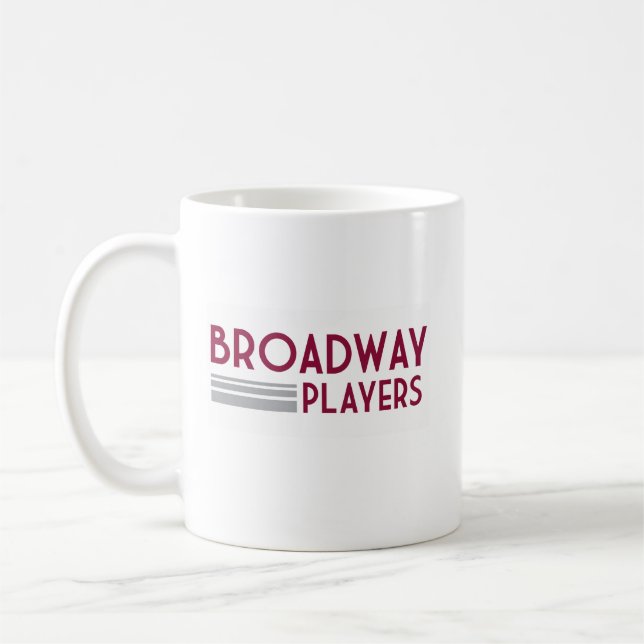 Princeton Theatre Broadway Player Custom Mugs (Left)