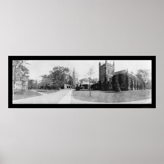 Princeton University Photo 1909 Poster | Zazzle.com