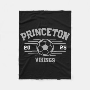 Princeton Vikings Soccer Byll 2025 Fleece Blanket