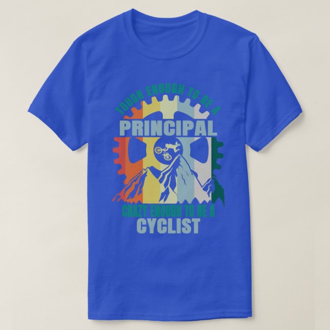 Principal Biker Design T-Shirt (Design Front)