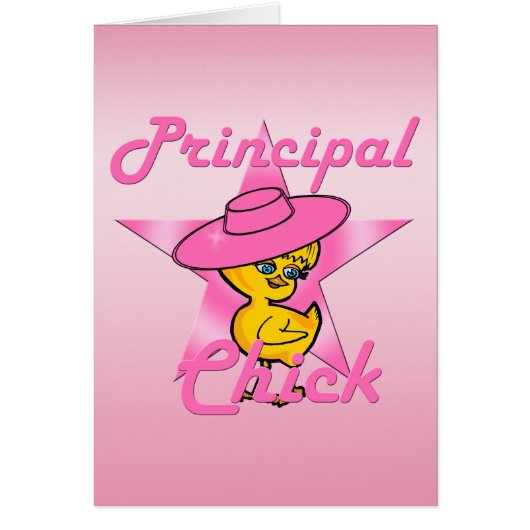 Principal Chick #8 Cards (Front)