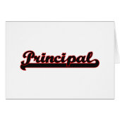 Principal Classic Job Design (Front Horizontal)