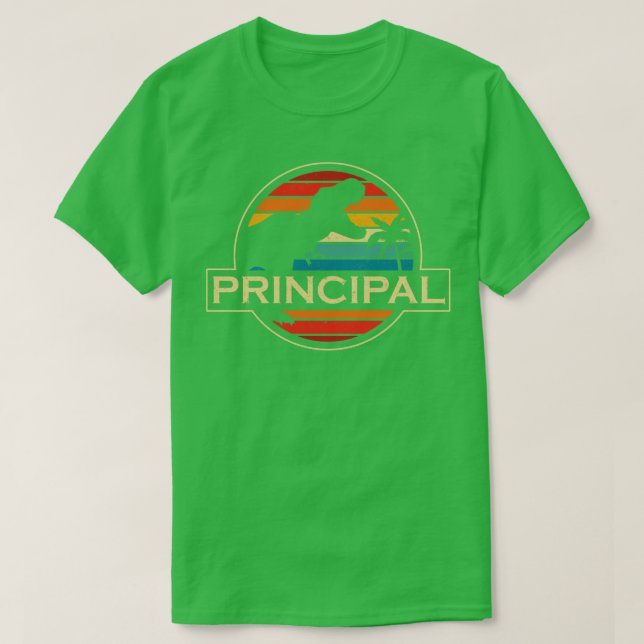 Principal Dinosaur T-Shirt (Design Front)