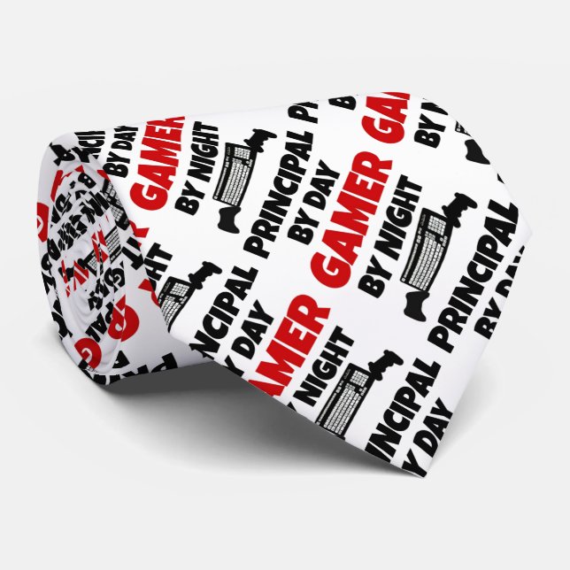 Principal Gamer Neck Tie (Rolled)