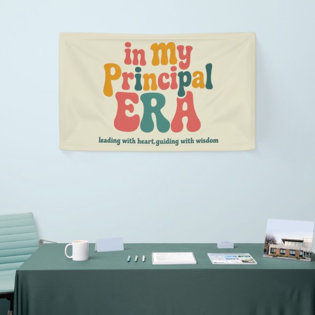 Principal Gifts in My Principal Era Back To School Banner (Tradeshow)