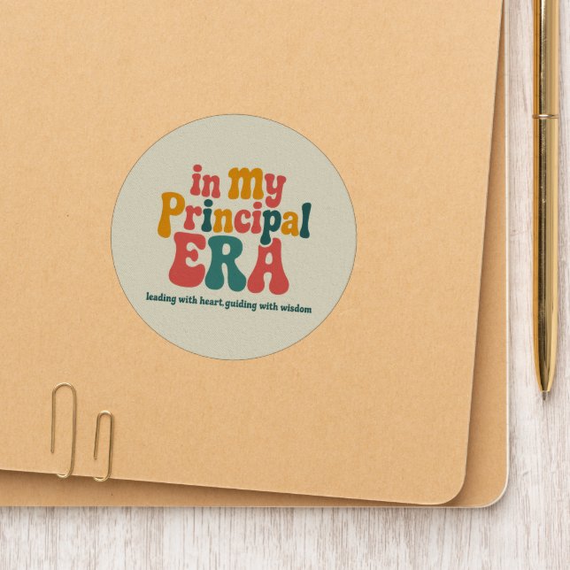 Principal Gifts in My Principal Era Back To School Patch (On Folder)