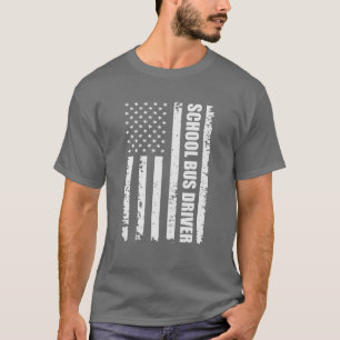 Principal Heart Typography School Principal Back T T-Shirt