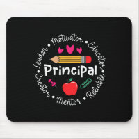 Principal Leader Motivator Funny Back To School Fi