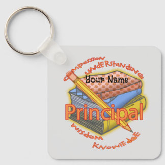 Principal Motto  Keychain