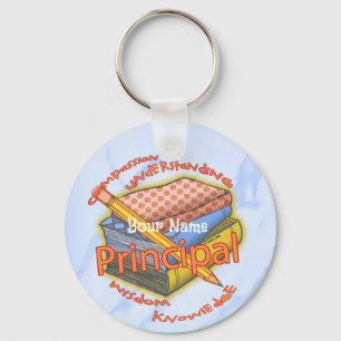 Principal Motto Keychain