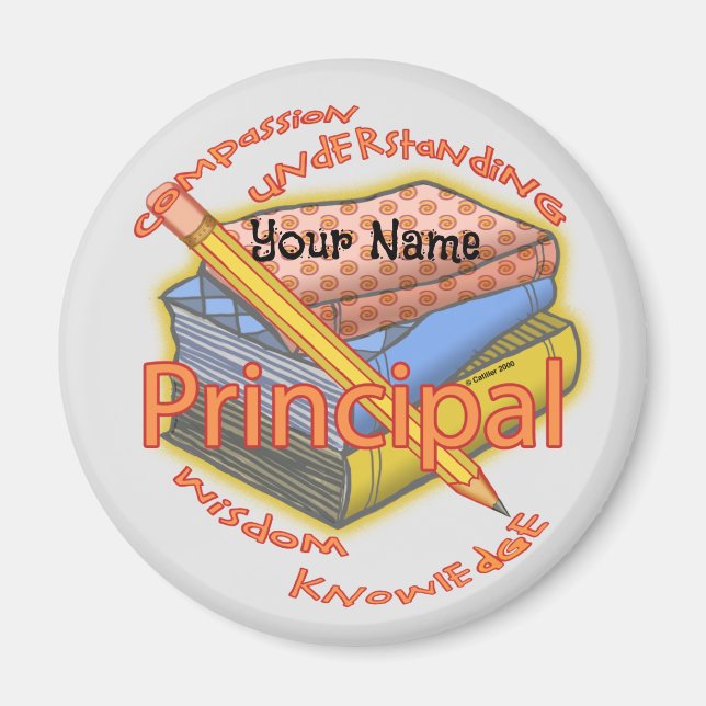 Principal Motto Magnet (Front)