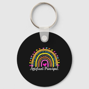 Principal Rainbow I#39;ll Be There For You School Keychain