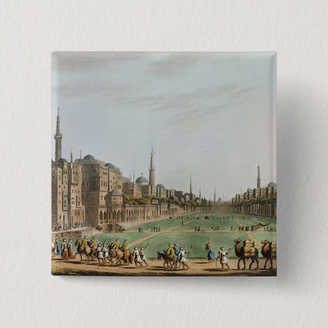 Principal Square in Grand Cairo, with Murad Bey's Button (Front)