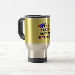 Principal Superhero Travel Mug