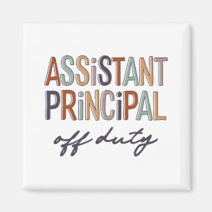 Principal Teacher Off Duty Last Day Of School  Magnet