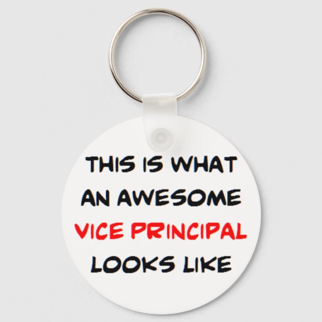 principal vice, awesome keychain (Front)