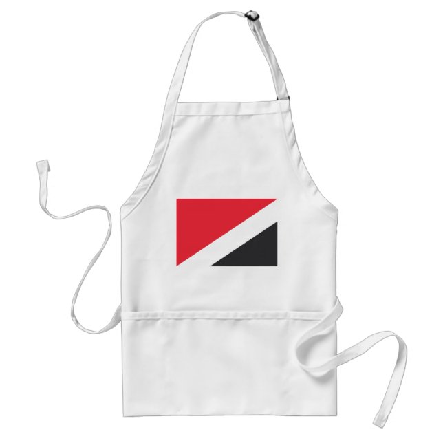 Principality of Sealand Flag Adult Apron (Front)