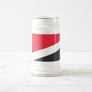 Principality of Sealand Flag Beer Stein