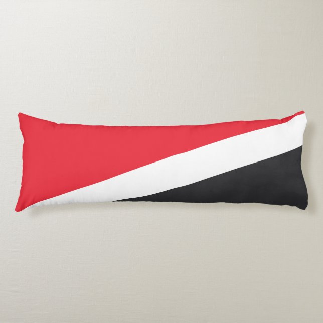 Principality of Sealand Flag Body Pillow (Front)