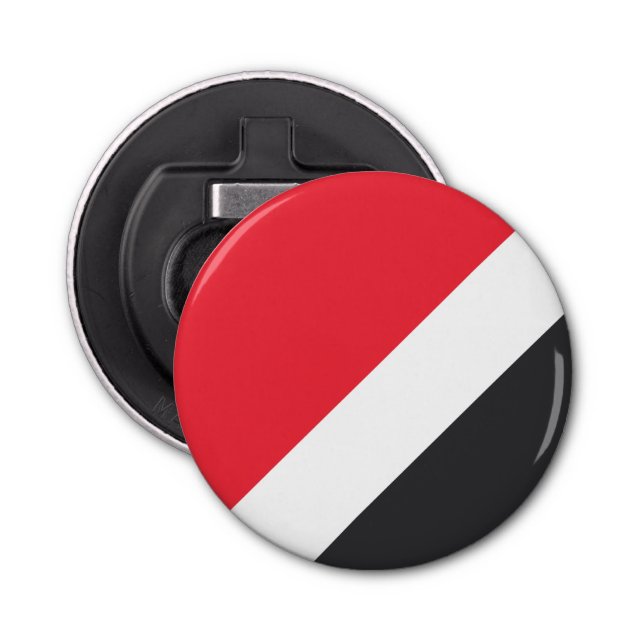 Principality of Sealand Flag Bottle Opener (Front)