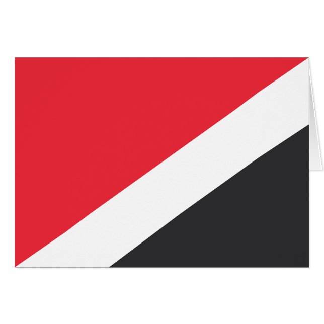 Principality of Sealand Flag Cards (Front Horizontal)