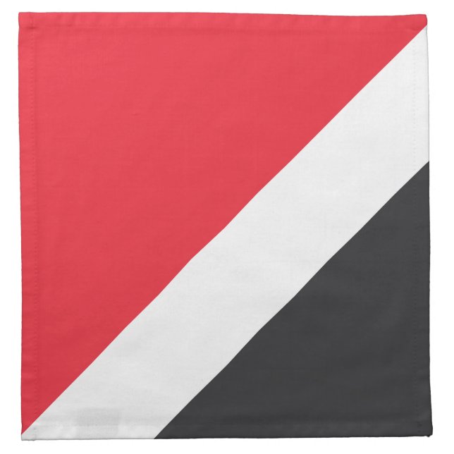 Principality of Sealand Flag Cloth Napkin (Front)