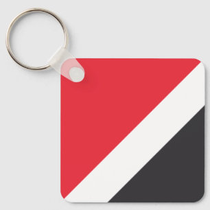 Principality of Sealand Flag Keychain