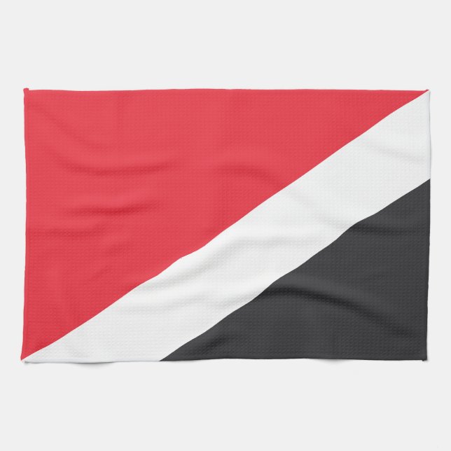 Principality of Sealand Flag Kitchen Towel (Horizontal)