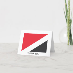 Principality of Sealand Flag Letterpress Thank You Card