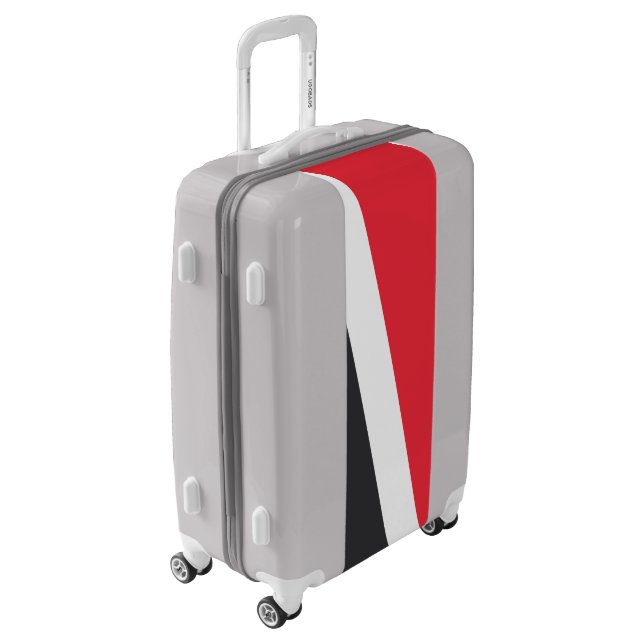 Principality of Sealand Flag Luggage (Rotated Left)