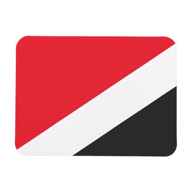 Principality of Sealand Flag Magnet (Horizontal)