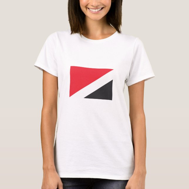 Principality of Sealand Flag T-Shirt (Front)